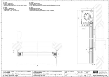 06_VS ZIP PRO L .OnSide (P2312) Vorbau mit Führung auf Führungshalter
