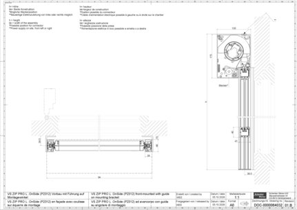 05_VS ZIP PRO L .OnSide (P2312) Vorbau mit Führung auf Montagewinkel