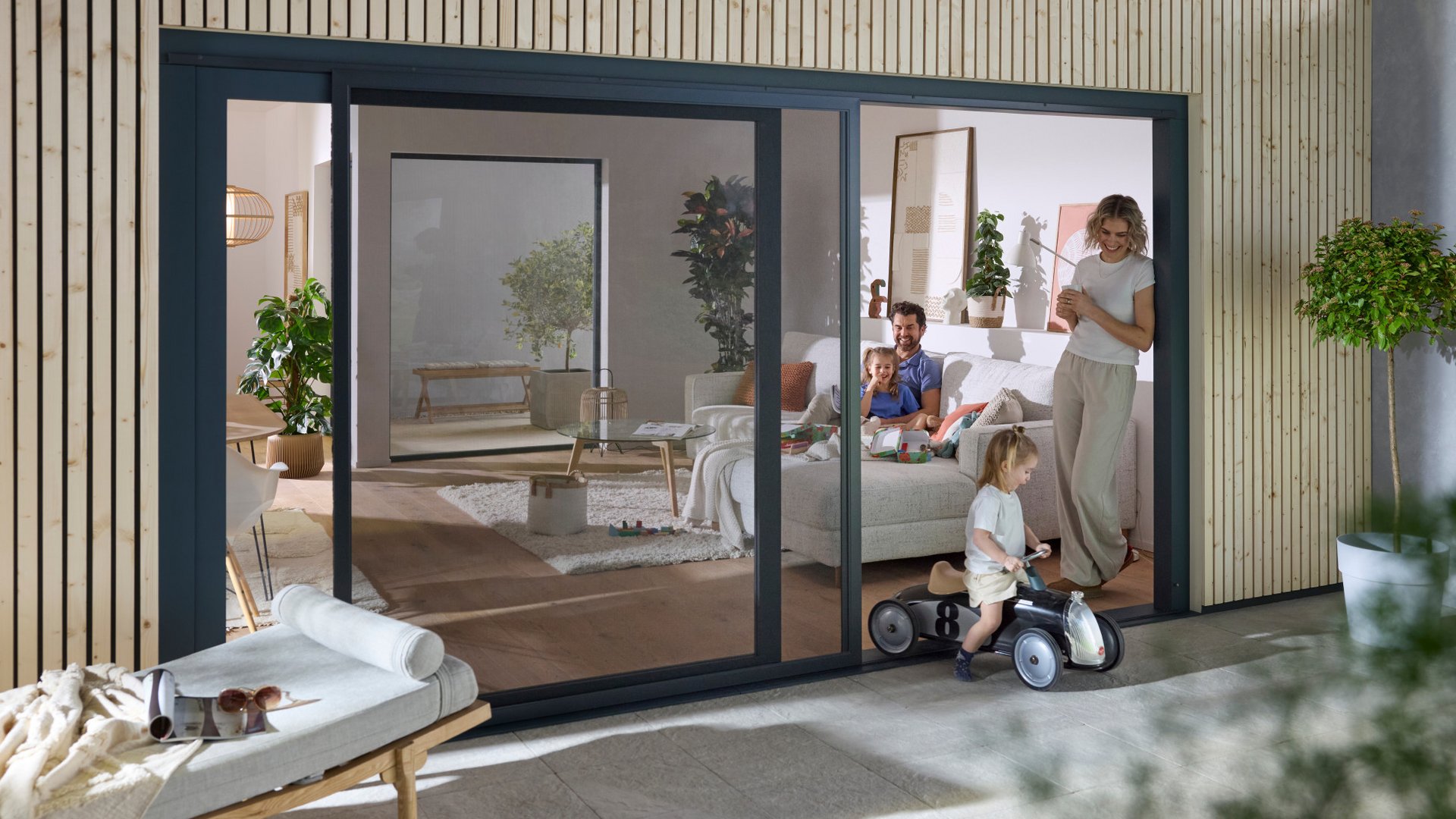 Fliegengitter und Insektenschutz Schiebetüre für Terrasse Fliegengitter und Insektenschutz Schiebetüre für Terrasse