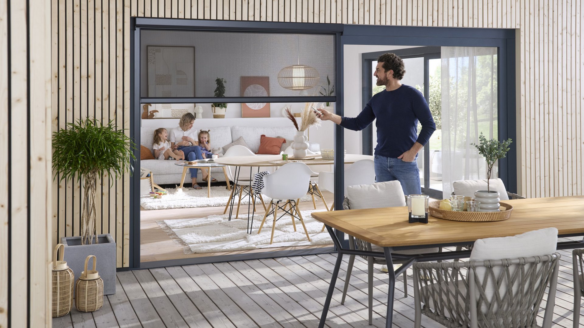 Elektrisches Fliegengitter und Insektenschutz Elektrisches Fliegengitter und Insektenschutz